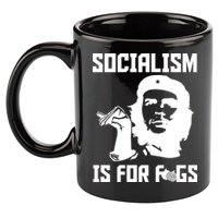 Socialism Is For Figs 11oz C Handle Ceramic Mug