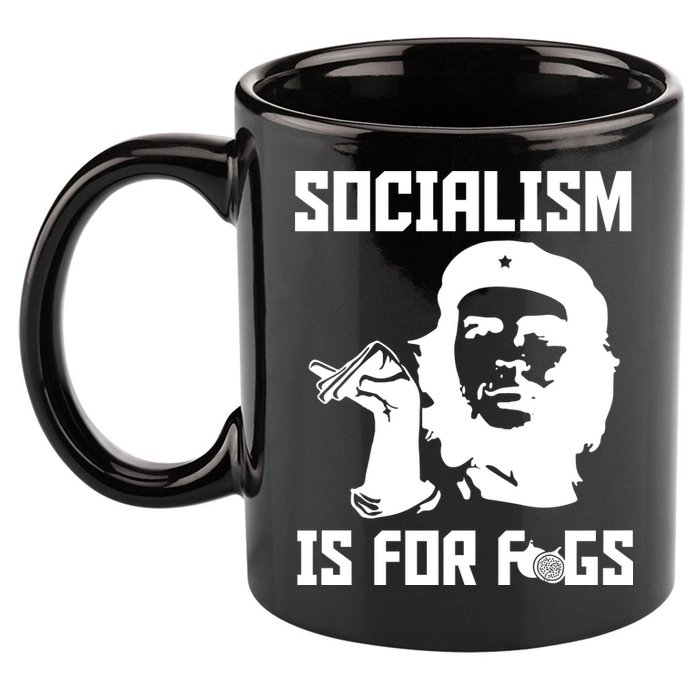 Socialism Is For Figs 11oz C Handle Ceramic Mug