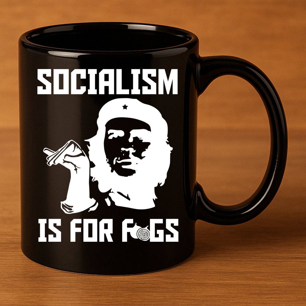 Socialism Is For Figs 11oz C Handle Ceramic Mug