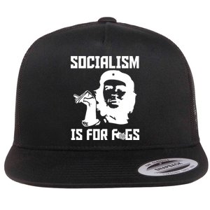 Socialism Is For Figs Flat Bill Trucker Hat