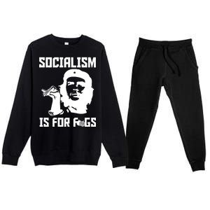 Socialism Is For Figs Premium Crewneck Sweatsuit Set