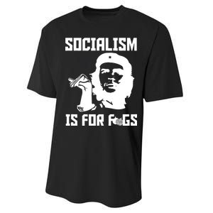 Socialism Is For Figs Performance Sprint T-Shirt