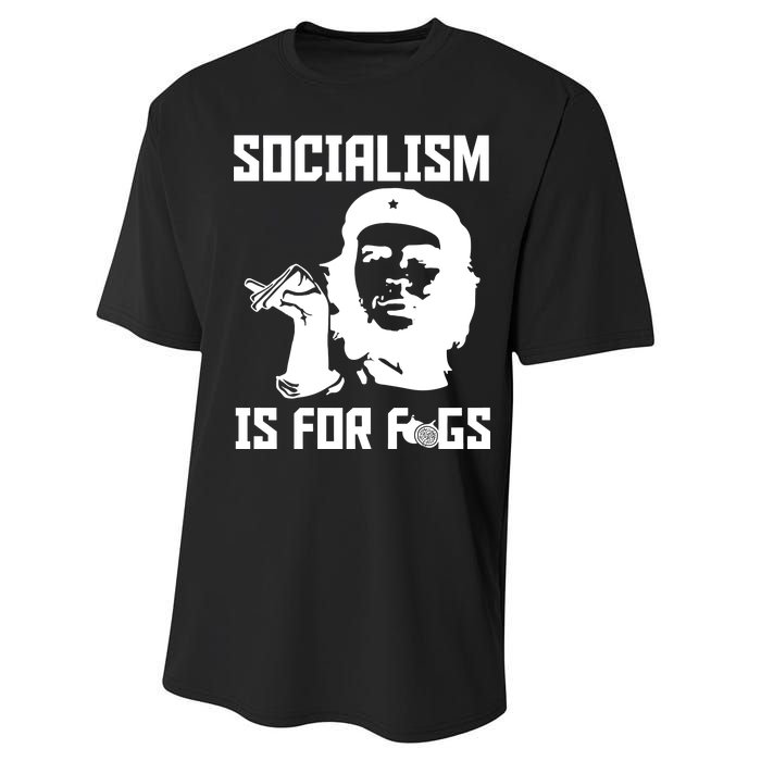 Socialism Is For Figs Performance Sprint T-Shirt