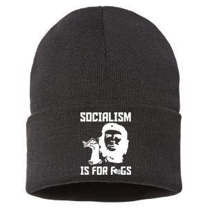 Socialism Is For Figs Sustainable Knit Beanie