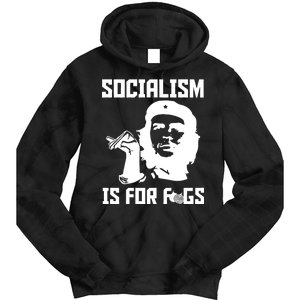 Socialism Is For Figs Tie Dye Hoodie