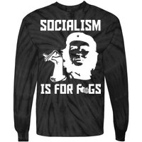 Socialism Is For Figs Tie-Dye Long Sleeve Shirt