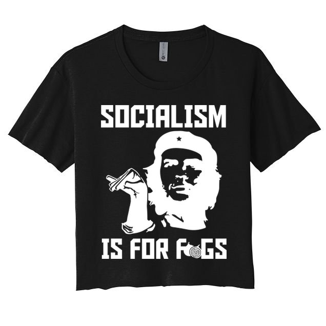 Socialism Is For Figs Crop Top