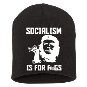 Socialism Is For Figs Short Acrylic Beanie