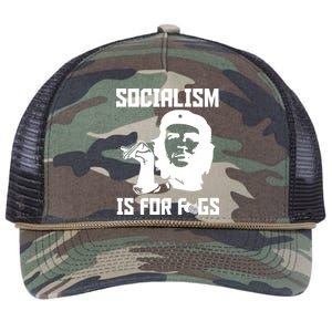 Socialism Is For Figs Retro Rope Trucker Hat Cap