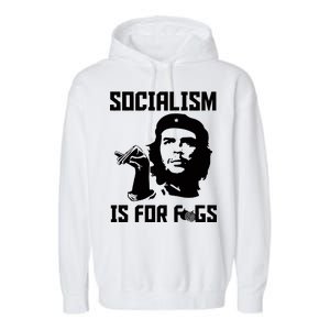 Socialism Is For Figs Garment-Dyed Fleece Hoodie