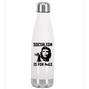 Socialism Is For Figs Stainless Steel Insulated Water Bottle