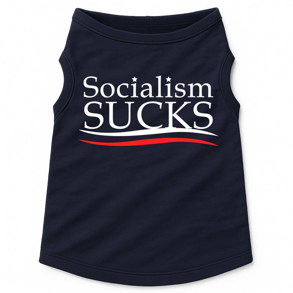 Socialism Sucks Doggie Tank