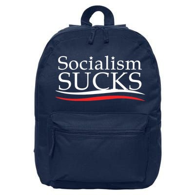 Socialism Sucks 16 in Basic Backpack