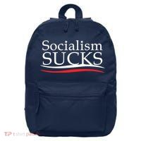 Socialism Sucks 16 in Basic Backpack