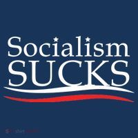 Socialism Sucks 16 in Basic Backpack