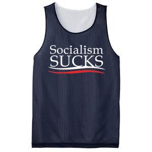 Socialism Sucks Mesh Reversible Basketball Jersey Tank