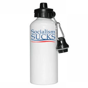 Socialism Sucks Aluminum Water Bottle