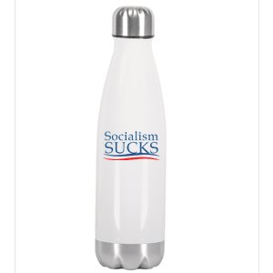 Socialism Sucks Stainless Steel Insulated Water Bottle