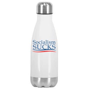 Socialism Sucks Stainless Steel Insulated Water Bottle