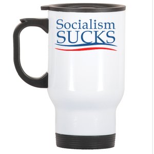 Socialism Sucks Stainless Steel Travel Mug