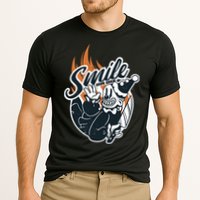 Smile Or Die Scary Clown Halloween Cooling Performance Crew T-Shirt