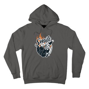 Smile Or Die Scary Clown Halloween Hoodie