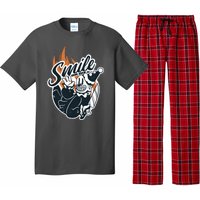 Smile Or Die Scary Clown Halloween Pajama Set