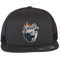 Smile Or Die Scary Clown Halloween Flatbill Hat