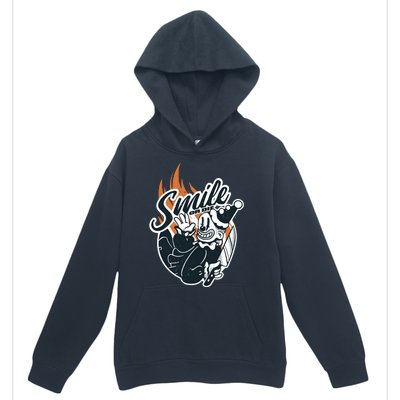 Smile Or Die Scary Clown Halloween Urban Pullover Hoodie