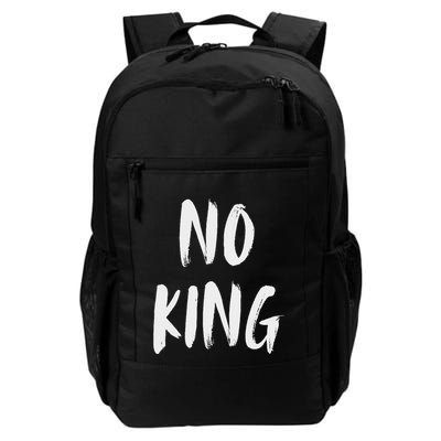 Save Our Democracy No Kings In America Statement Daily Commute Backpack