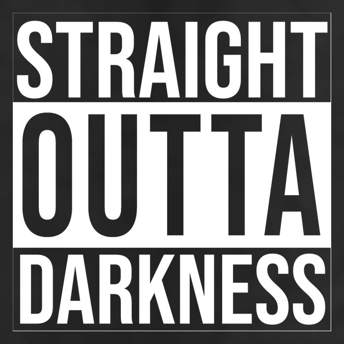 Straight Outta Darkness Adult Drive Performance Visor