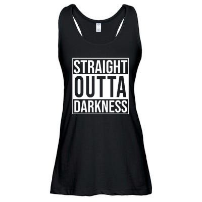 Straight Outta Darkness Ladies Essential Flowy Tank