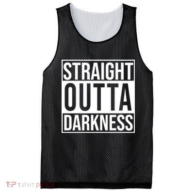 Straight Outta Darkness Mesh Reversible Basketball Jersey Tank
