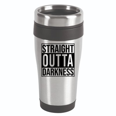 Straight Outta Darkness 16oz Travel Tumbler