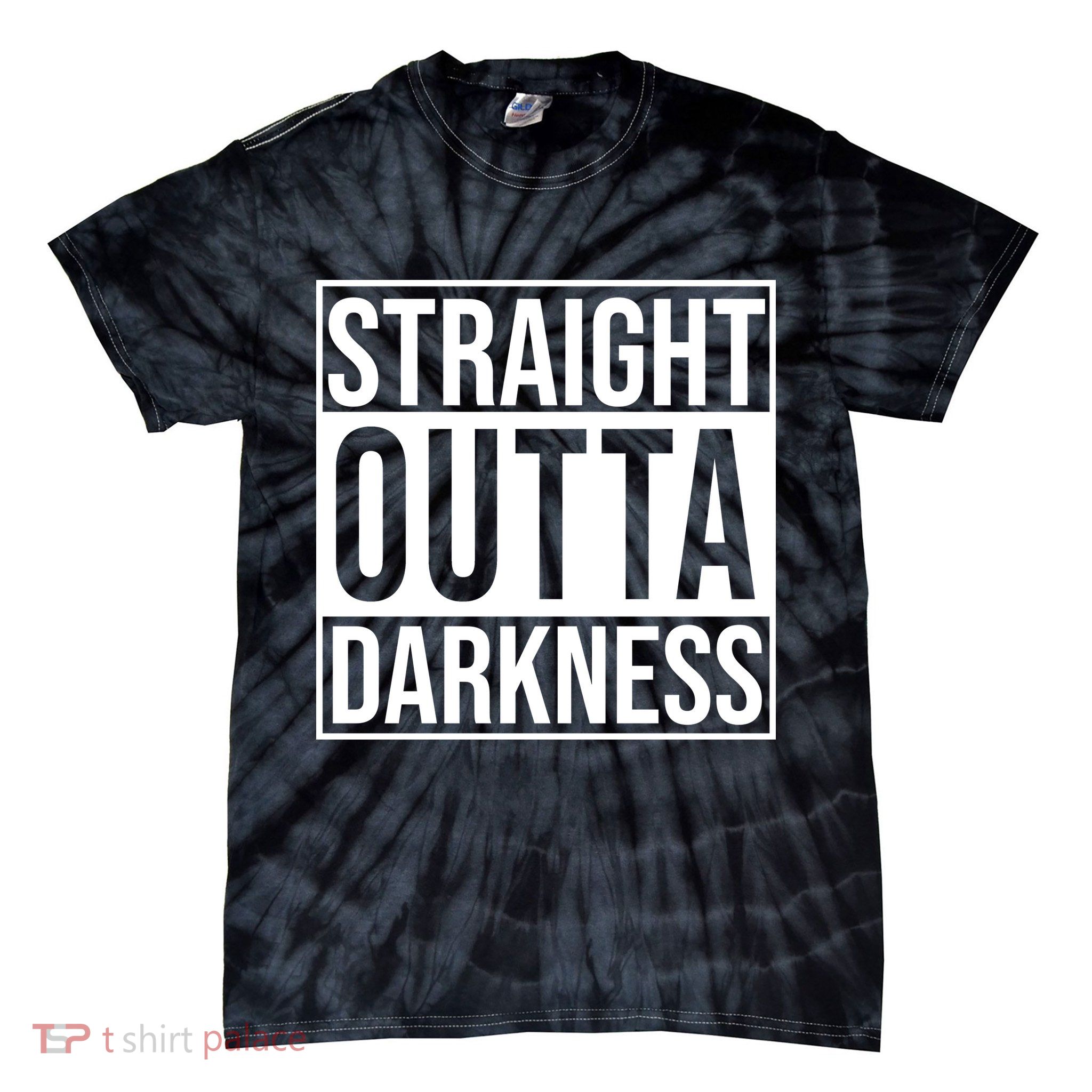 Straight Outta Darkness Tie-Dye T-Shirt