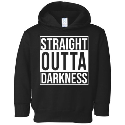 Straight Outta Darkness Toddler Hoodie