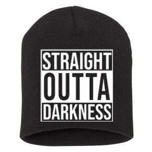 Straight Outta Darkness Short Acrylic Beanie