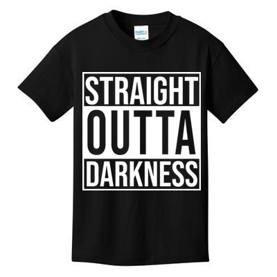 Straight Outta Darkness Kids T-Shirt