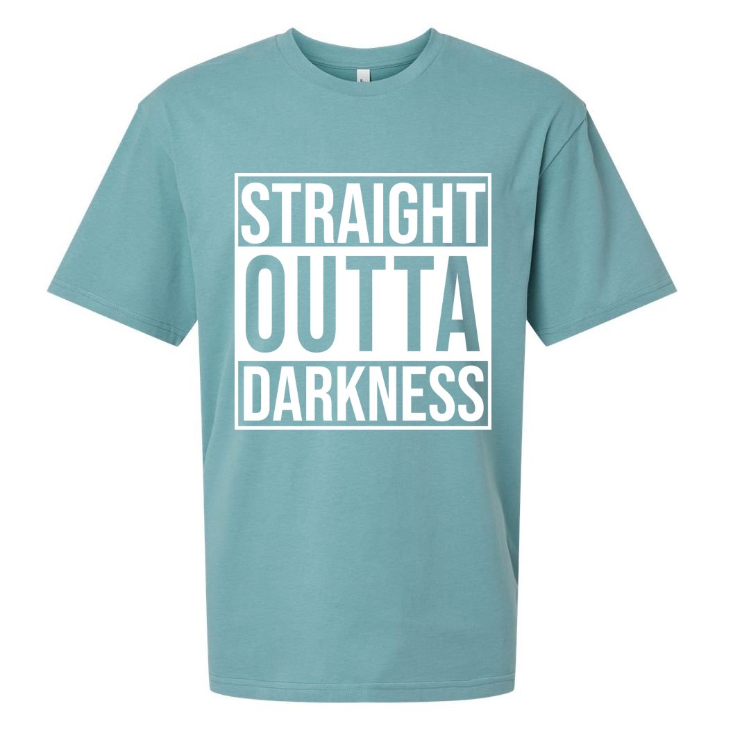 Straight Outta Darkness Sueded Cloud Jersey T-Shirt