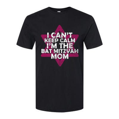 Star Of David Jewish Mom Bat Mitzvah Softstyle CVC T-Shirt