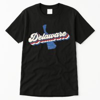 State Of Delaware Retro Logo Tall T-Shirt