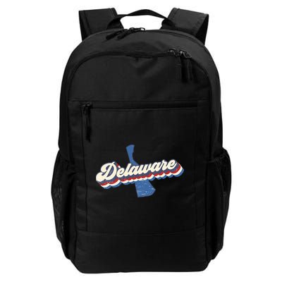 State Of Delaware Retro Logo Backpack
