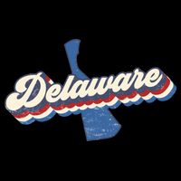State Of Delaware Retro Logo Sustainable Bucket Hat