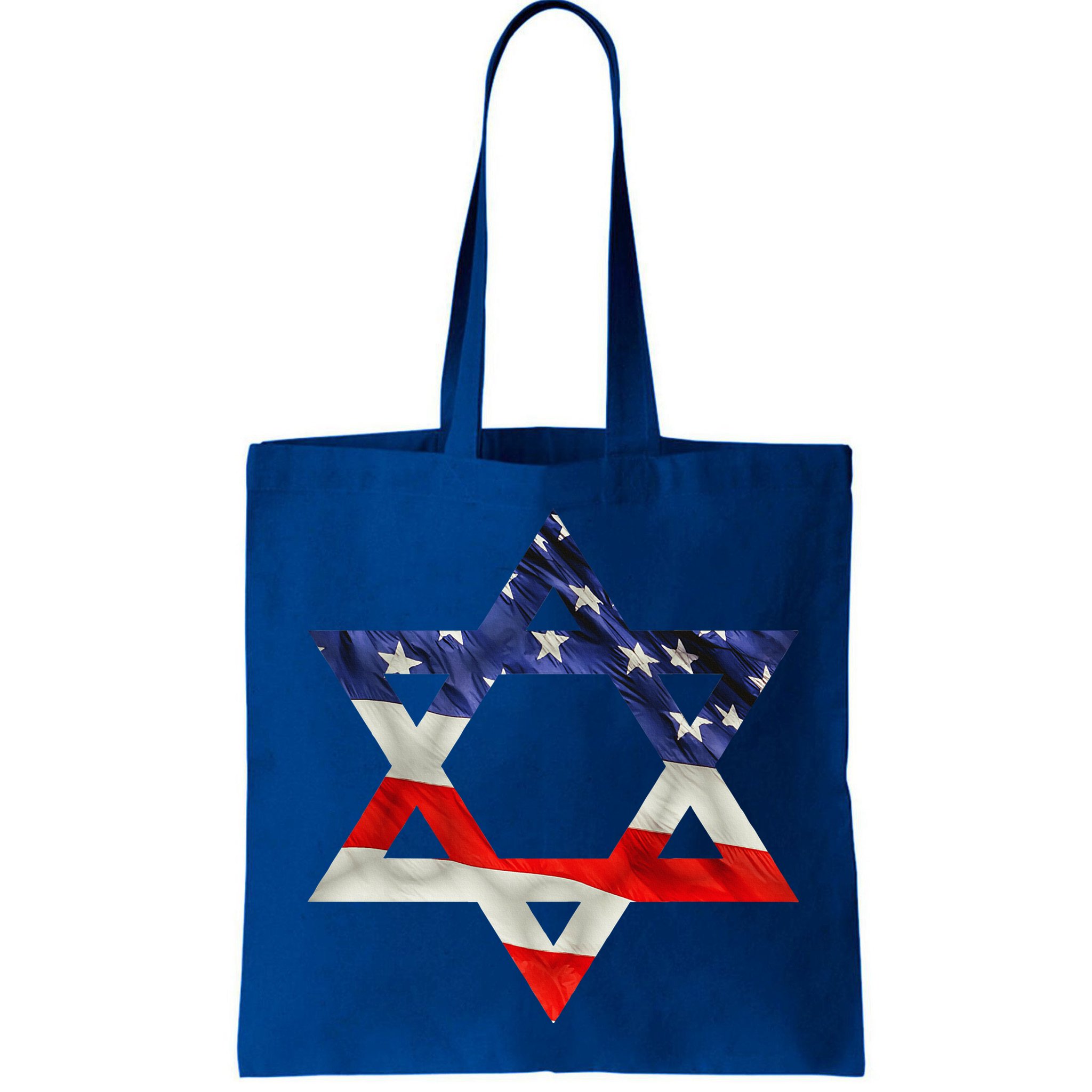 Star Of David American Flag Pro Israel Usa Israeli Jewish Bag
