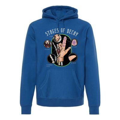 Stages Of Decay Forensic Science Medical Examiner Gift Premium Hoodie