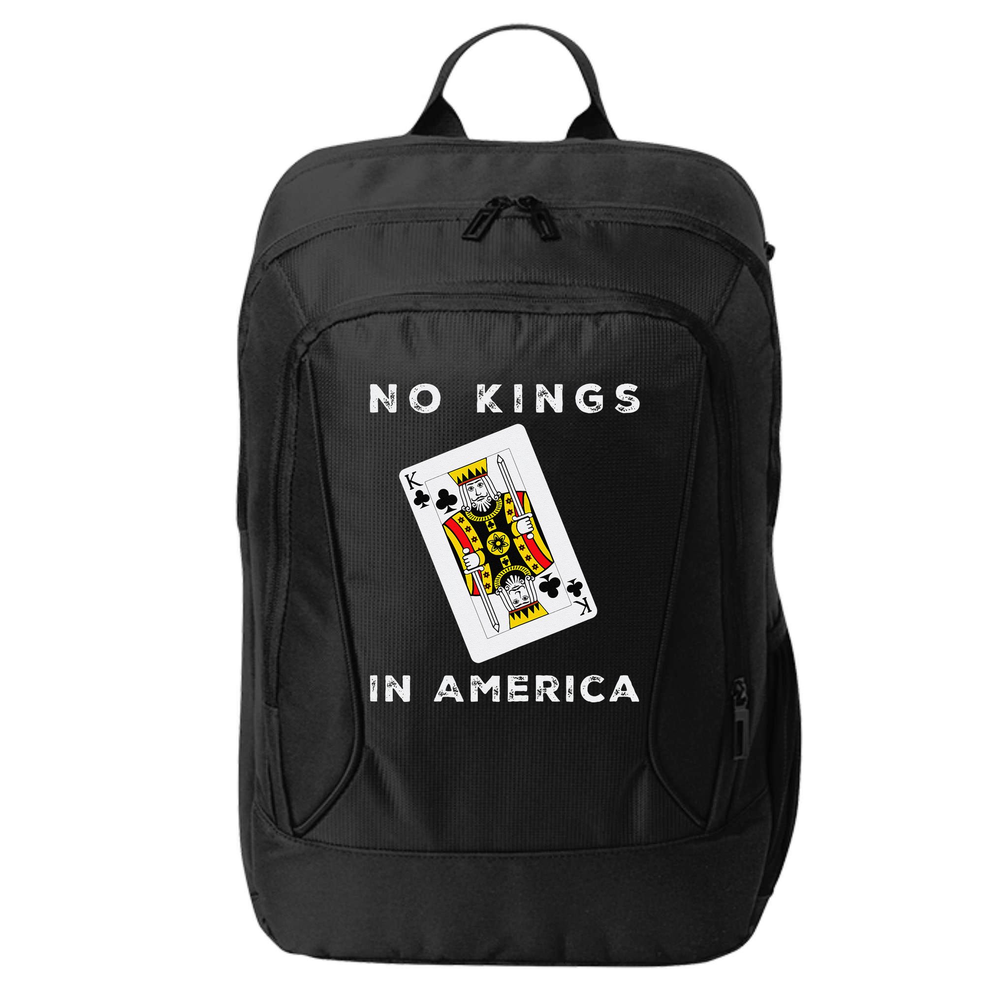 Save Our Democracy No Kings In America Statement City Backpack