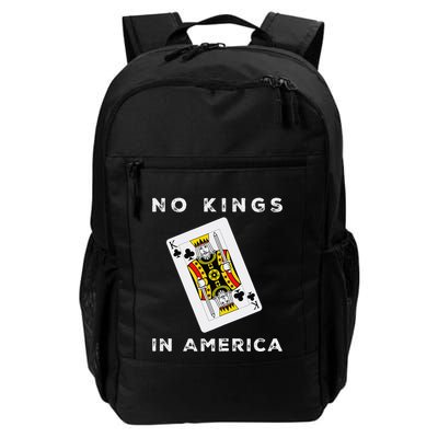 Save Our Democracy No Kings In America Statement Daily Commute Backpack