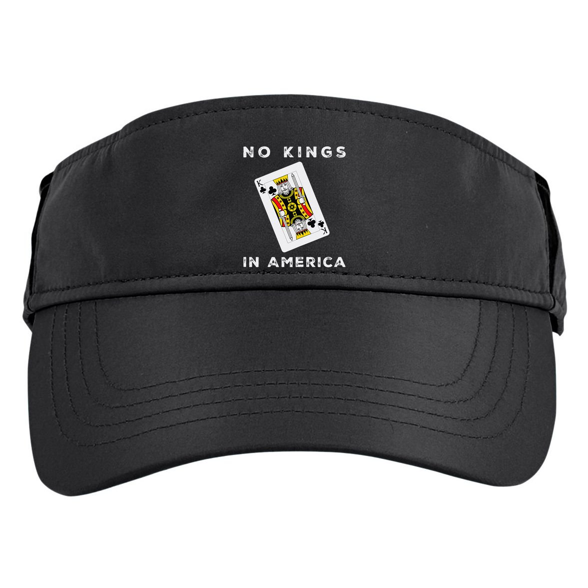 Save Our Democracy No Kings In America Statement Adult Drive Performance Visor