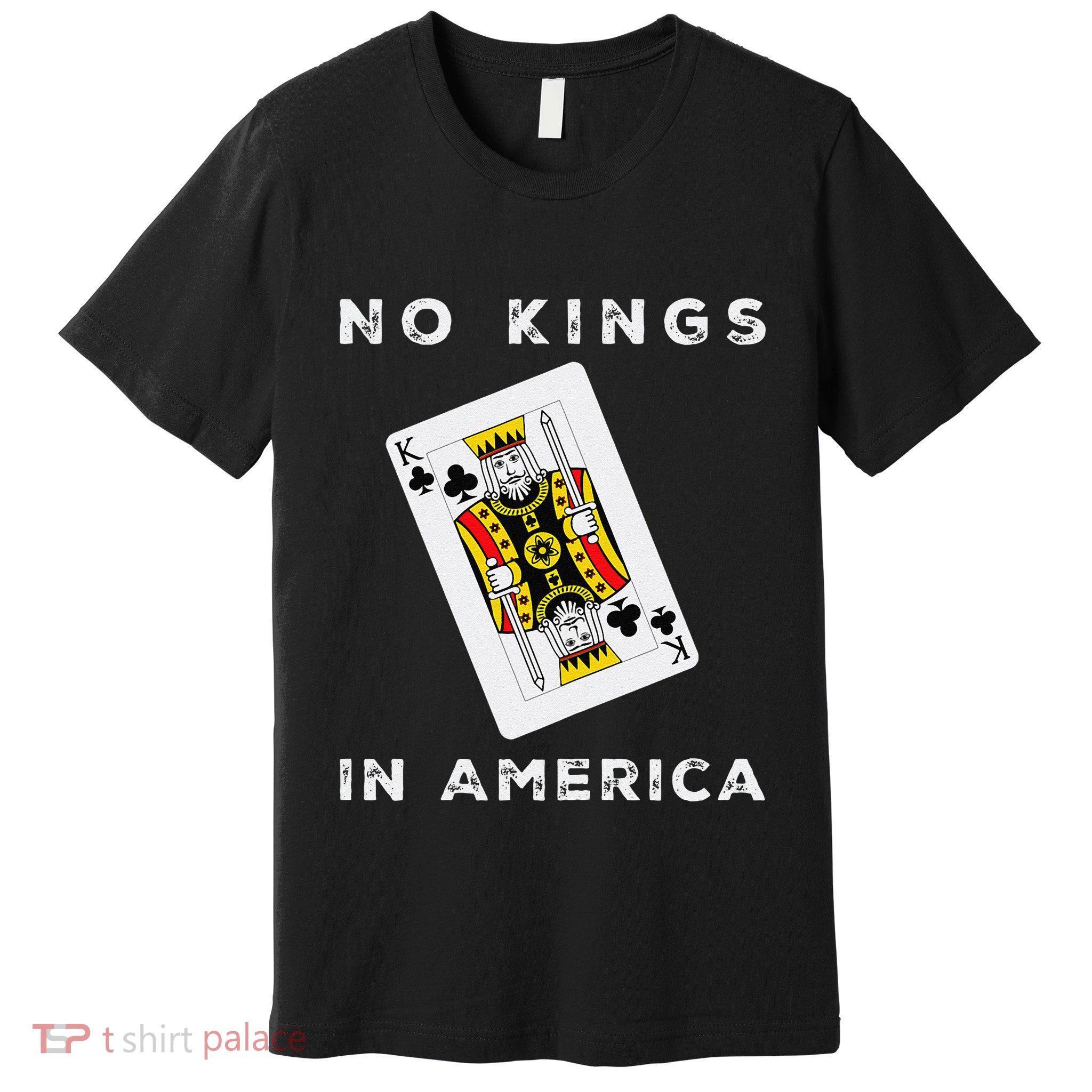 Save Our Democracy No Kings In America Statement Premium T-Shirt