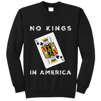 Save Our Democracy No Kings In America Statement Tall Sweatshirt